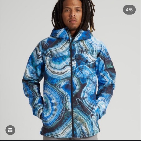 Burton x Katya Moon collab, shell jacket size men’s XS (fits women XS-S) - Picture 6 of 6